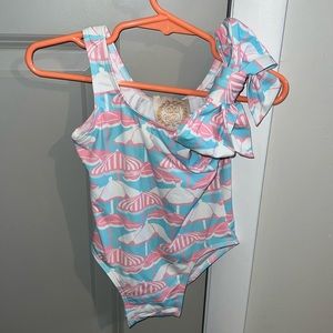 The Beaufort Bonnet Company toddler girls one piece swimsuit